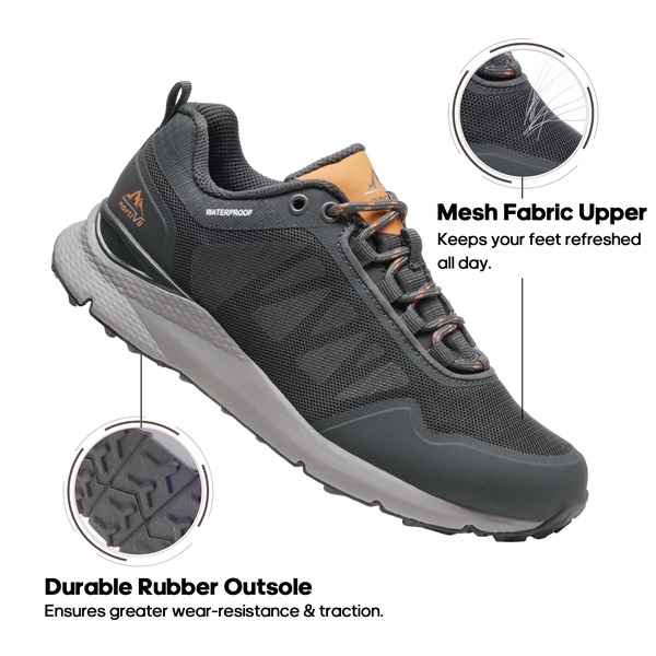 Women's Waterproof Hiking Shoes Walking ShoesNortiv8